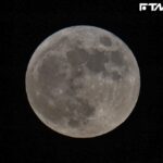 直擊/中秋夜滿月「10年來最圓」 台北天文館:錯過再等14年
