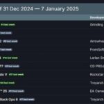 2025年首周Steam销量榜出炉 《流放之路2》登顶