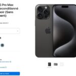 苹果官网上架iPhone15Pro Max官翻版：售价近万元