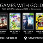 微软Xbox Live金会员2021年8月会免游戏公布