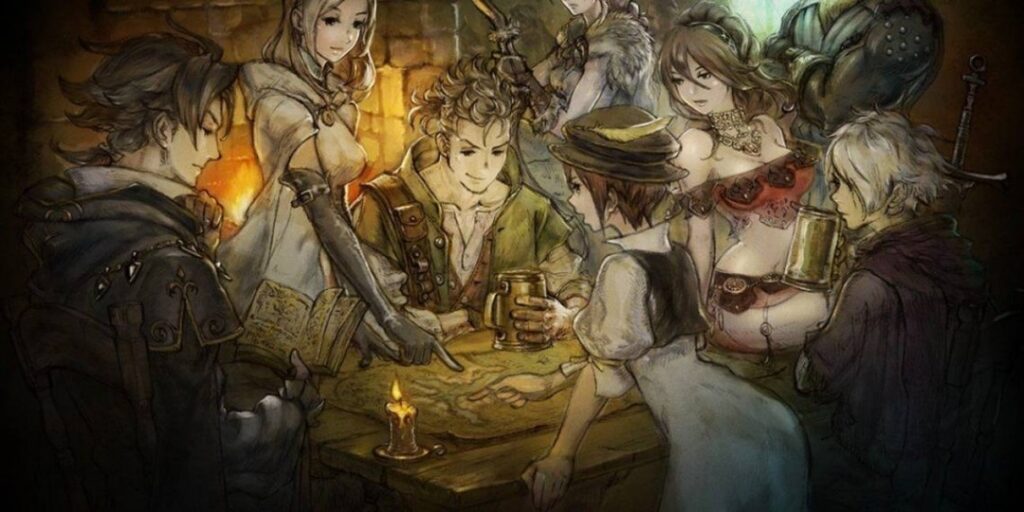 《歧路旅人》开发商未公布新作引发众多玩家猜想