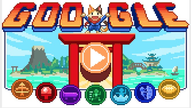 速通玩家奥运会：谷歌《Doodle冠军岛运动会》速通比赛