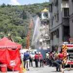 【大直民宅坍塌】家沒了！下陷民宅「動工開拆」住戶激動　李四川：10天內結束